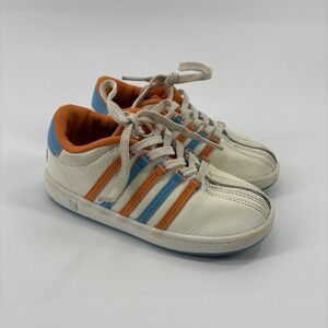 Blippi K-Swiss Toddler Kids Unisex Sneakers Size 10 EUC Orange/Blue Blippi